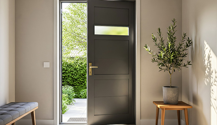Smart or LED-Integrated Laminated Doors - Door Laminate Designs
