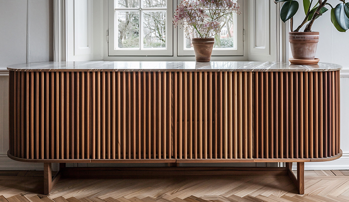 Minimalist Horizontal Louver Designs - Stylish Louver Wall Design Ideas