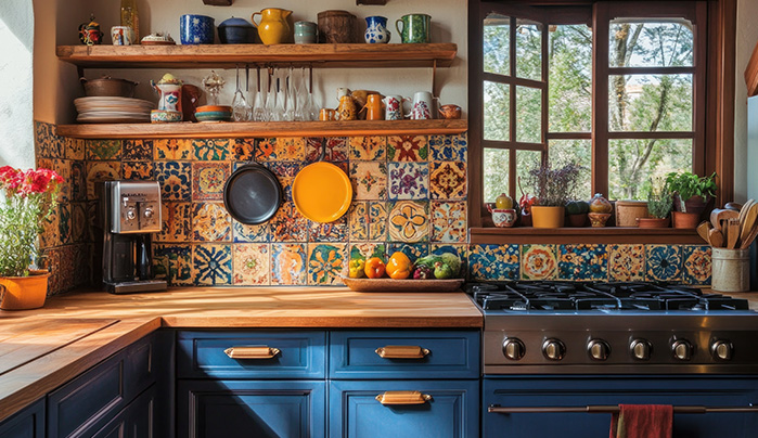 Mediterranean Charm-Elegant Kitchen Design Styles