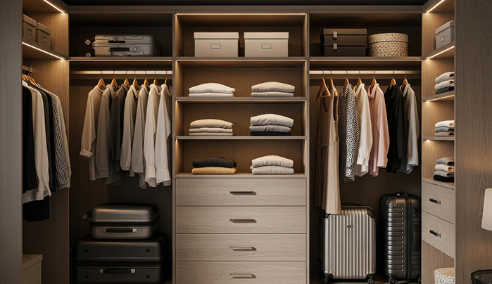 Modular Wardrobes - Smart Plywood Wardrobe Designs