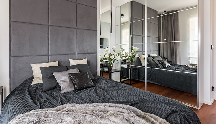 Mirror-Finish Wardrobes - Smart Plywood Wardrobe Designs