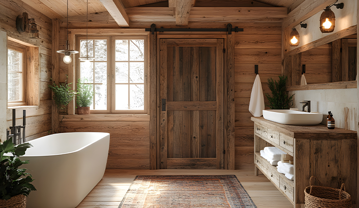 Floating Console with Storage - Drawing Room Interior Design