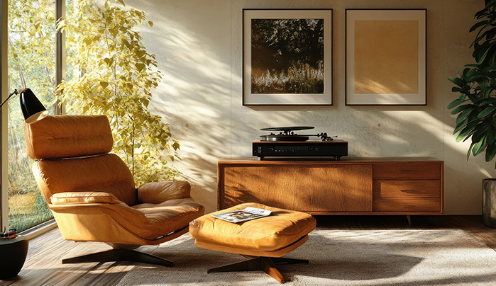 Mid-century Modern -Simple Bedroom Design Ideas
