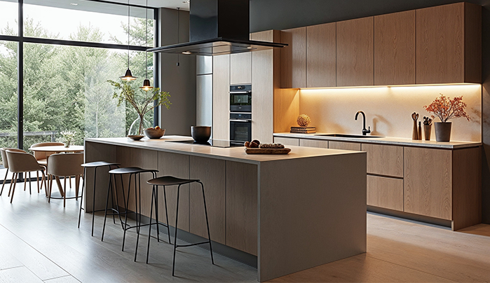 Sculptural Kitchen Island Design - Kitchen Island Design Ideas