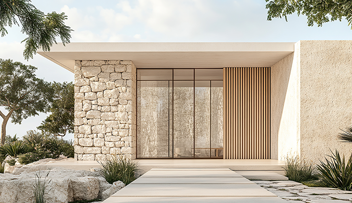 Fluted Wall Cladding Using Laminated Panels - Wall Cladding Designs