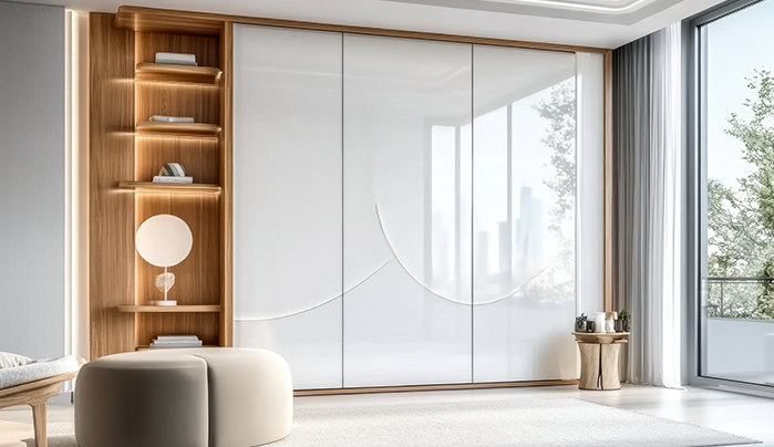 Modern laminate wardrobe - CenturyPly