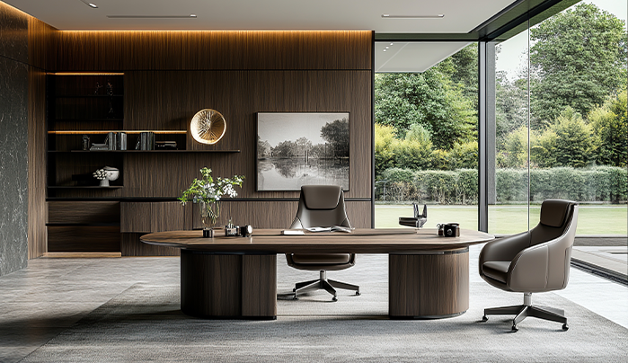 Office plywood desk - CenturyPly