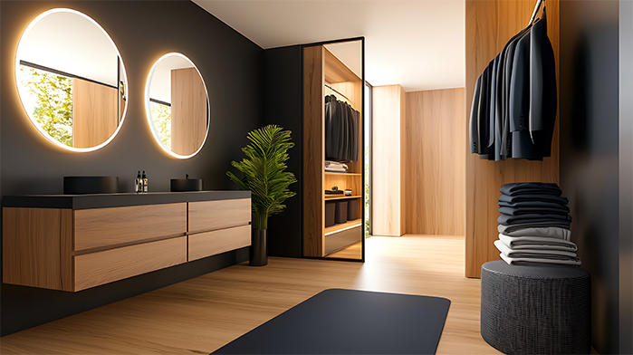 Plywood vanity - CenturyPly
