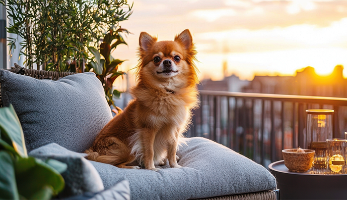 -Pet-Friendly Balcony- Balcony Design Idea
