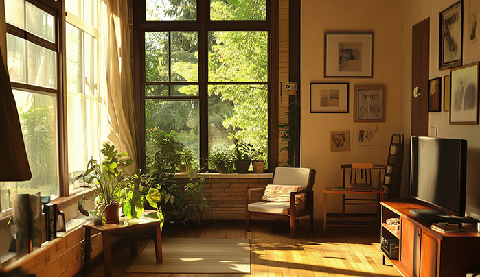 Plywood armchair