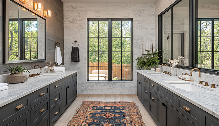 Glossy kitchen cabinet - CenturyPly