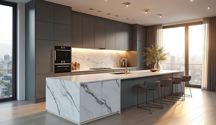 Laminae kitchen cabinet - CenturyPly