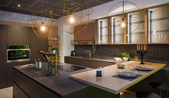 Chic & Concrete - Kitchen Laminate Design - CenturyPly
