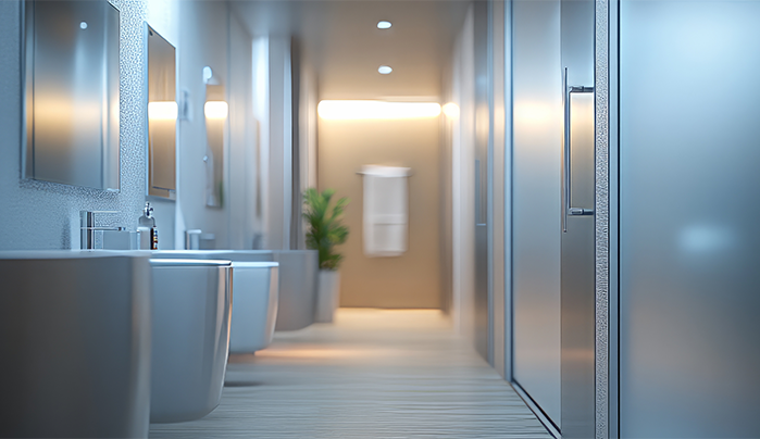 Aluminium Modern Bathroom Door Designs
