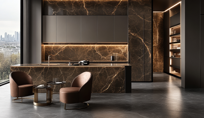 Modern laminate kitchen - CenturyPly