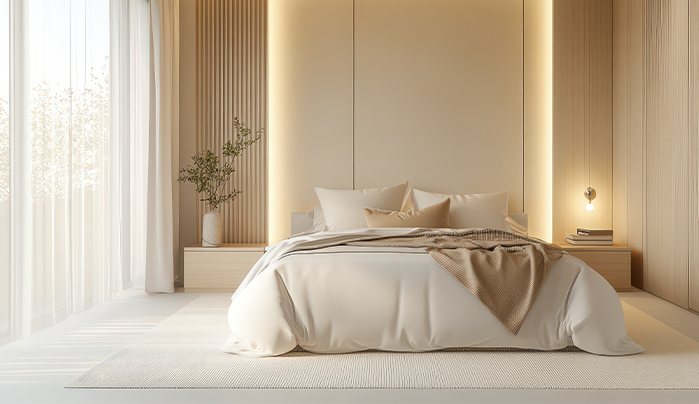 Modern plywood bed -CenturyPly