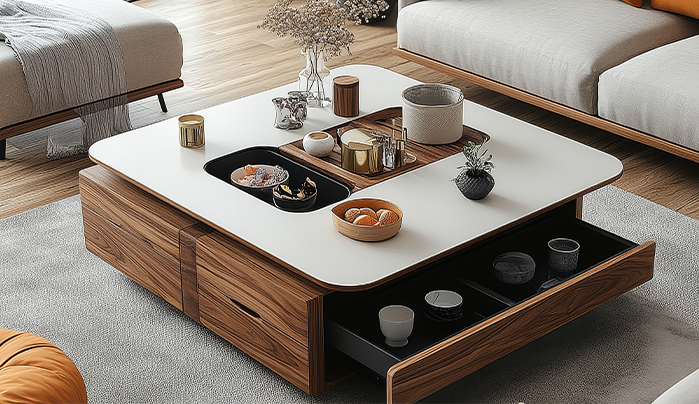 Plywood centre table- CenturyPly