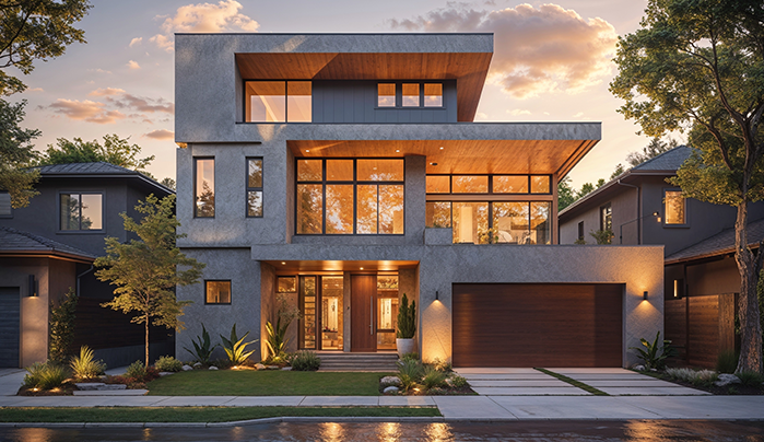 Mirror-Integrated Wall Cladding - Wall Cladding Designs