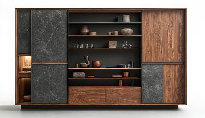 Veneer finish cabinet - CenturyPly
