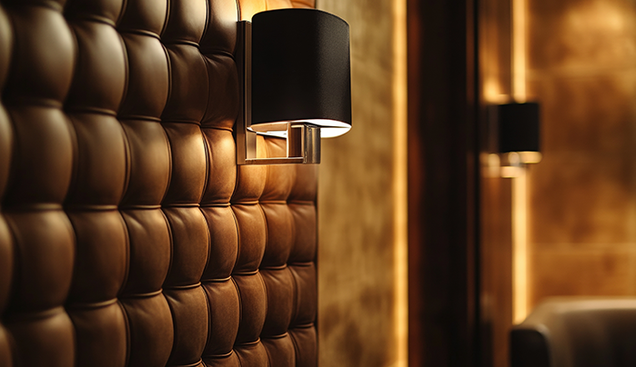 Fabric or Upholstered Wall Cladding for Acoustic Comfort - Wall Cladding Designs