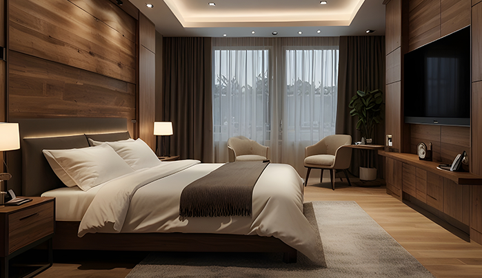  Extended Headboard Panel - Bedroom Wall Decor Ideas