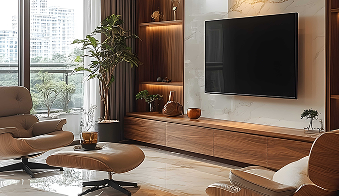 Veneer tv unit - CenturyPly