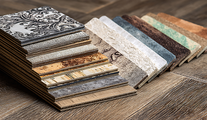 Floral-Design Laminates - Wardrobe Laminate Design