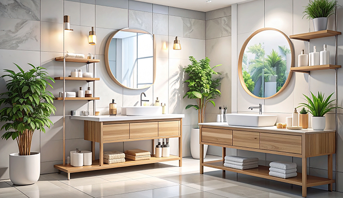 Bathroom plywood vanity - CenturyPly