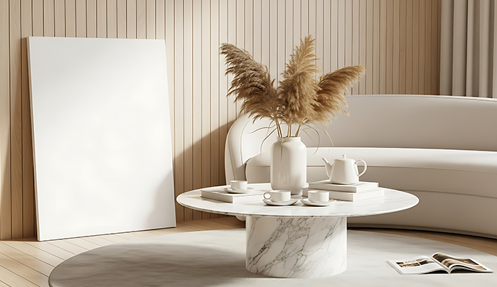 Laminate round table - CenturyPly