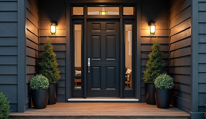 Modern design door - CenturyPly