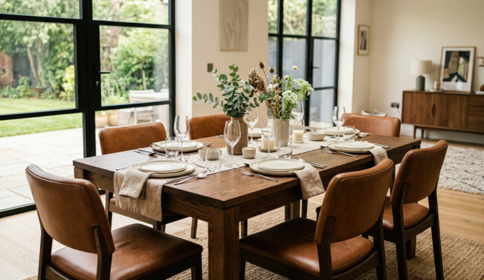 Veneer dining table - CenturyPly