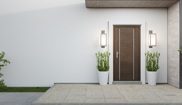 Laminated Finish Kitchen Door - Kitchen Door Design
