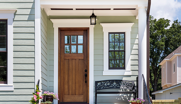 Modern plywood door - CenturyPly