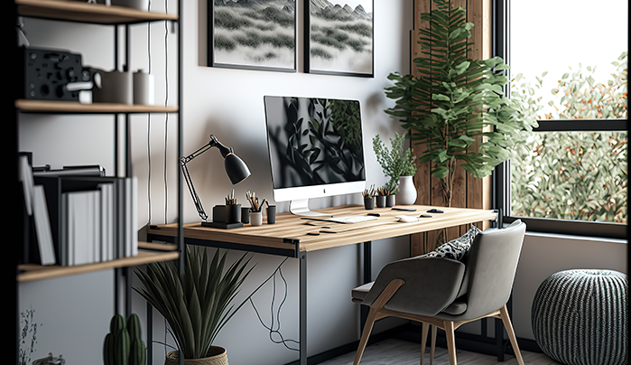 Plywood office table - CenturyPly