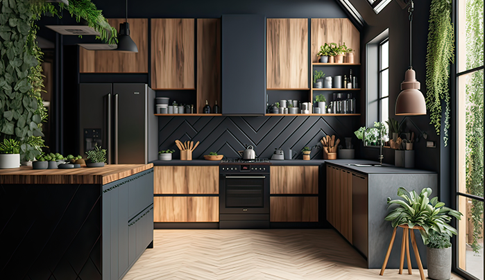 BWP plywood kitchen cabinet - CenturyPly
