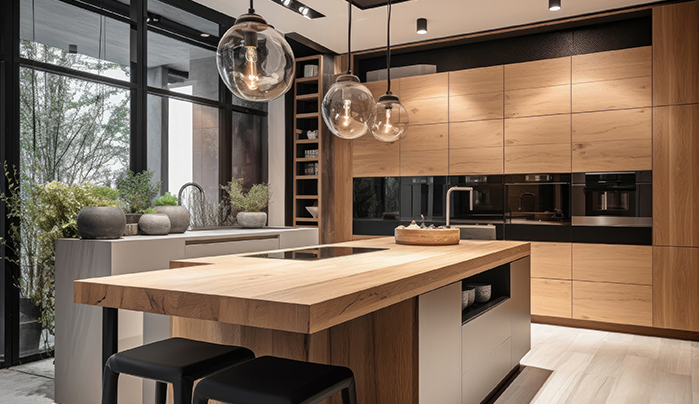 Large Prep Islands with Maximum Counter Space - Kitchen Island Design Ideas