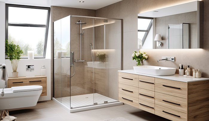 Modern Bathroom Door Design - CenturyPly