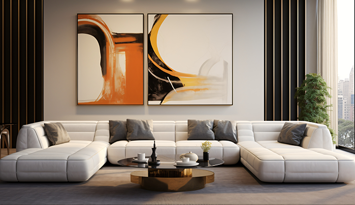 Modern louver panel for living room - CenturyPly