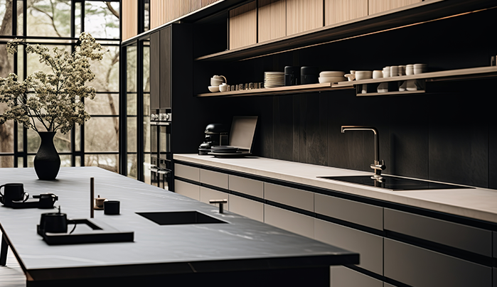 Laminate kitchen island - CenturyPly