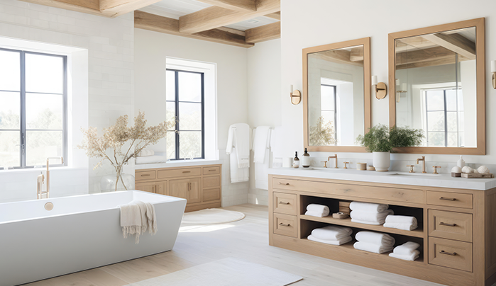 Plywood bathroom vanity - CenturyPly