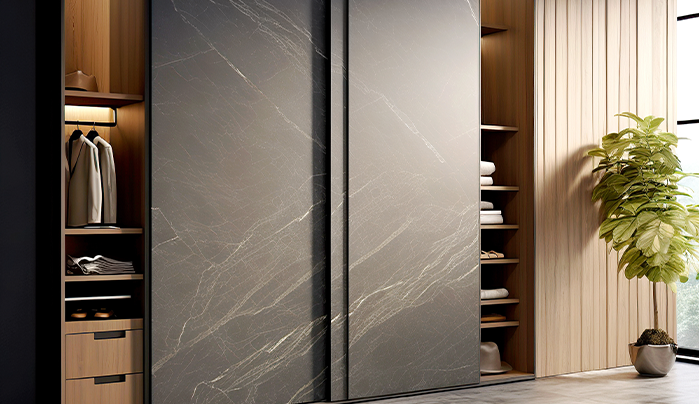 Cane-Front Wardrobe - Wardrobe Design for Bedroom