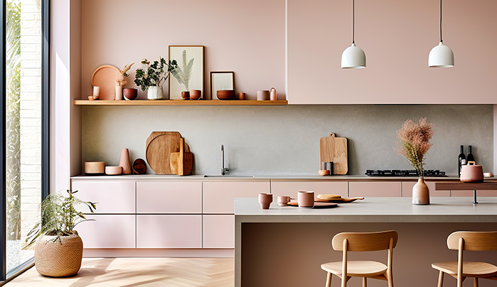 Pastel Kitchen - Stunning Sunmica Designs