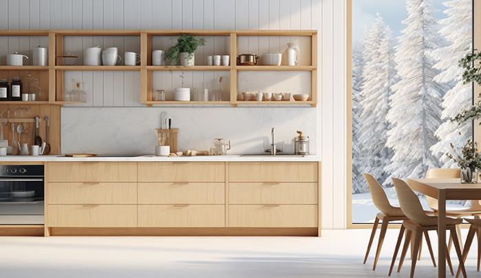 Modular BWP plywood kitchen cabinet - CenturyPly