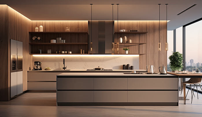 Modular plywood kitchen - CenturyPly