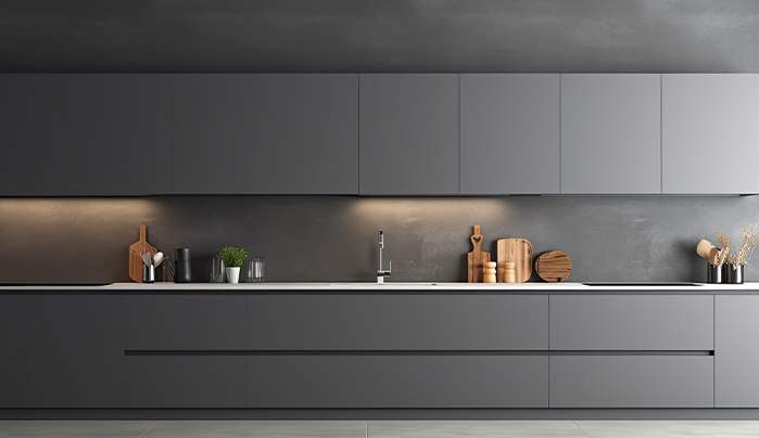 High gloss laminate cabinet- CenturyPly