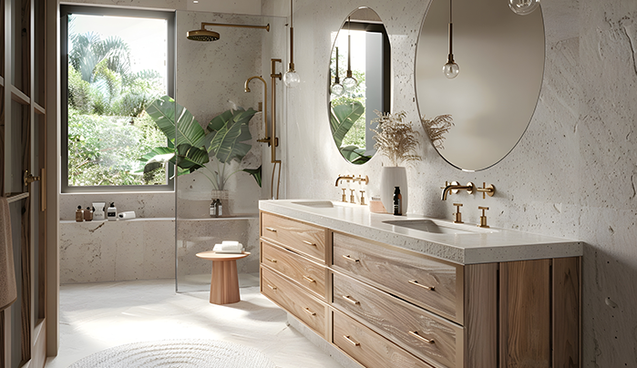 Waterproof plywood bathroom vanity - CenturyPly