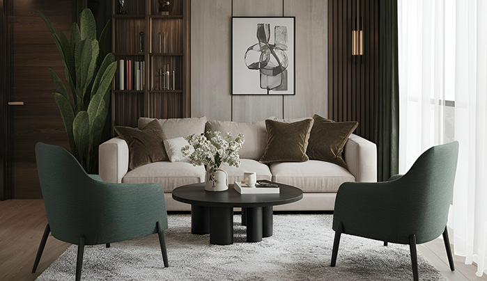 Plywood round table - CenturyPly