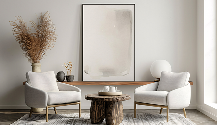 Modern laminate round table - CenturyPly