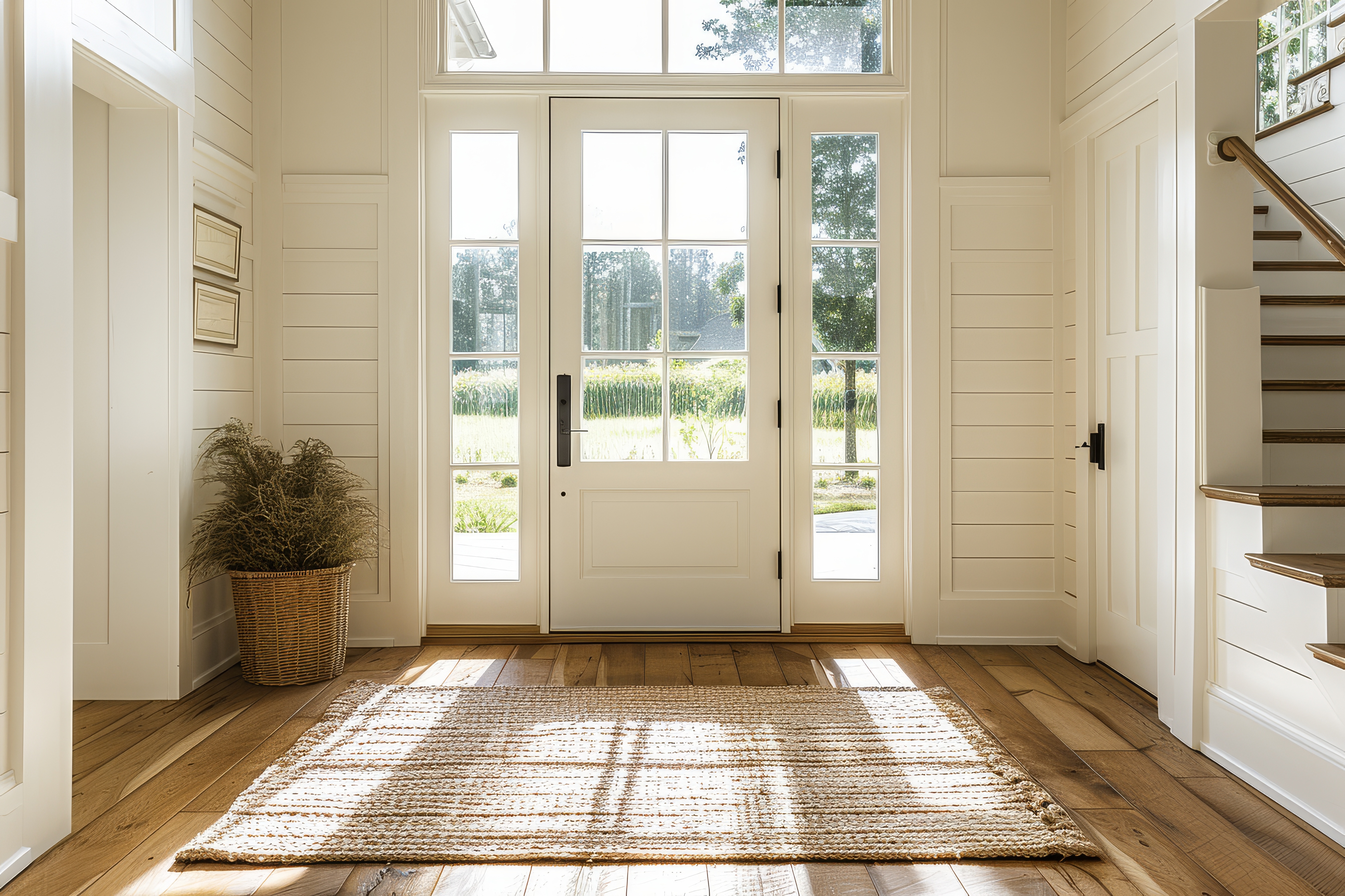 White front door - CenturyPly