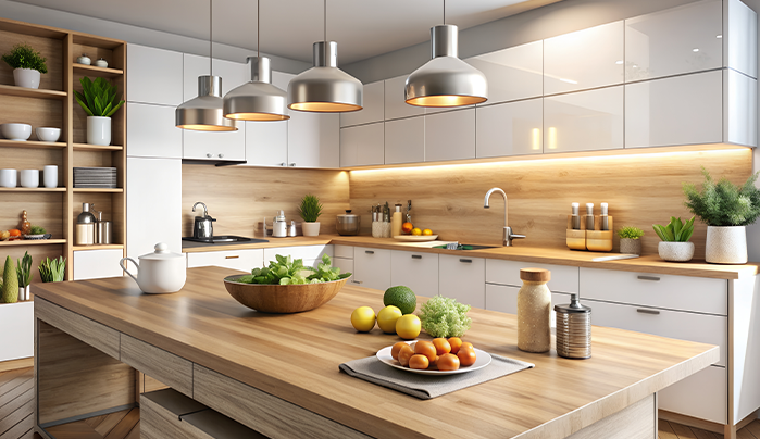 Why Lucida Laminates Are the Best Choice for Modern, High-Gloss Kitchen Designs